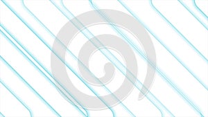 Blue smooth lines abstract concept tech motion background