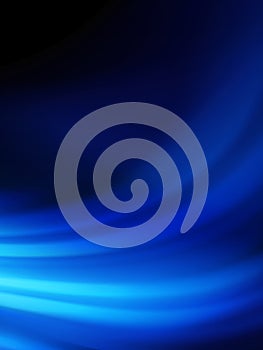 Blue smooth twist light lines background. EPS 10