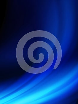 Blue smooth twist light lines background. EPS 10