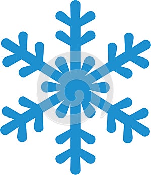 Blue Snowflake icon