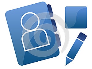 Blue Social Networking Icons/Graphics