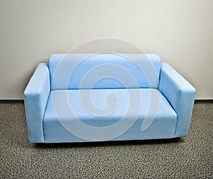 Blue sofa furniture