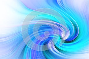Blue Soft abstract twirl background with fresh natural colors