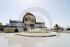 Blue souk in Sharjah