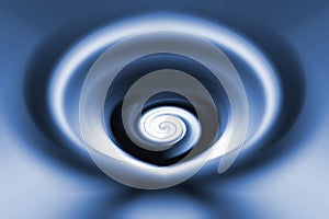 Blue spin background