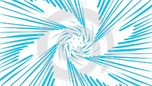 Blue spiral abstract illustration background