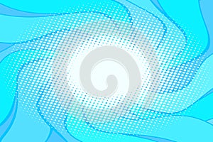 Blue spiral background