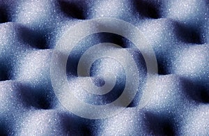 Blue Sponge Foam Surface Abstr