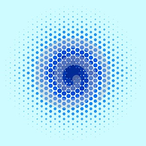 Blue Spot Pattern