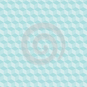 Blue square geometric