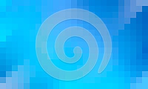 Blue square mosaic pattern background
