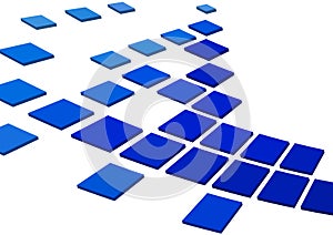 Blue squares