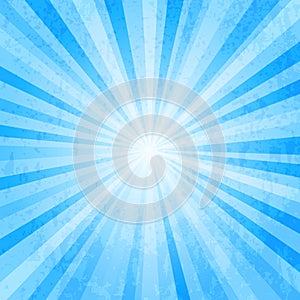 Blue star burst background