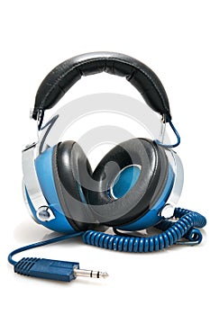 Blue Stereo Headphones