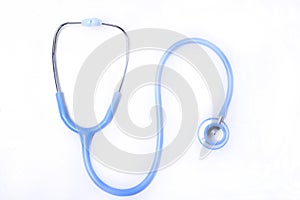 Blue stethoscope