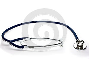 Blue stethoscope