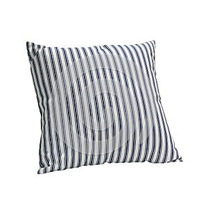 Blue straps pillow