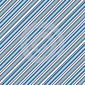 Blue Stripe seamless pattern background in diagonal style