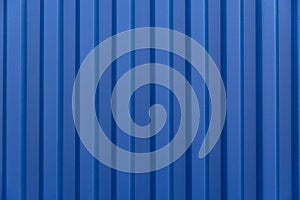 Blue Stripe steel metal sheet for cargo container line industry wall texture pattern for background