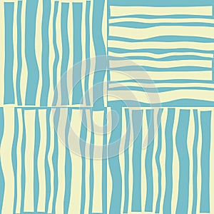 Blue stripes pattern