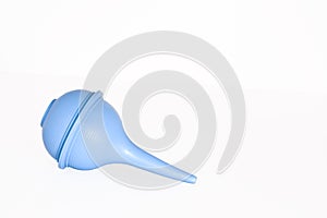 Blue suction bulb photo