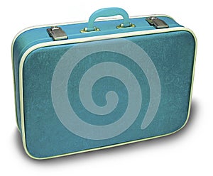 Blue Suitcase photo