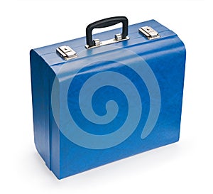 Blue suitcase