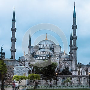 Blue ( Sultan Ahmed ) Mosque, Istanbul, Turkey