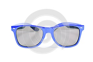 Blue Sunglasses. Sunglasses Icon. Sunglasses