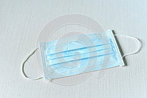 Blue Surgical Face Mask photo