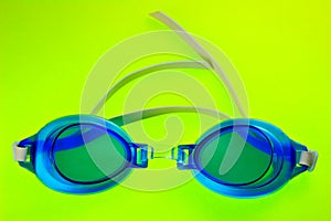 Blue Swimming Goggles