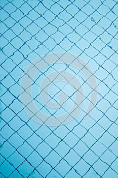 Blue swimming pool rippled water background