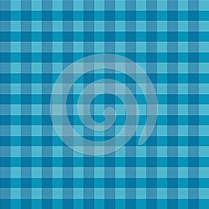 Blue Tablecloth Seamless Pattern