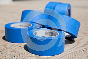 Blue tapes
