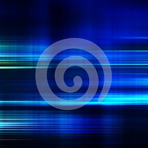 Blue technology abstract motion background of speed light