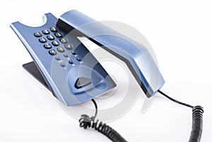 Blue telephone