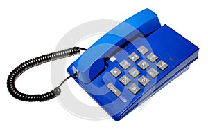 Blue telephone