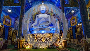 Blue Temple Night View