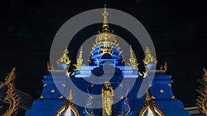 Blue Temple Night View