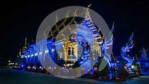 Blue Temple Night View