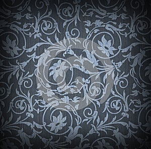 Blue textile background