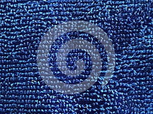 blue textile textured background