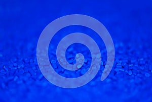 Blue thermoplastic resin