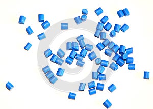 Blue thermoplastic resin