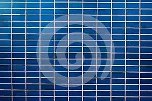 Blue tile wall texture