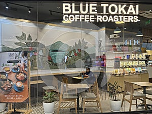 Blue Tokai Coffee Roasters at Phoenix Marketcity Mall in the Kurla area of Mumbai, India