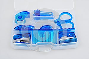 Blue toolbox kit