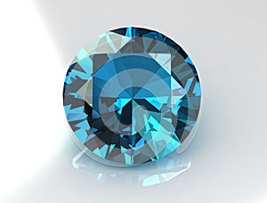 Blue Topaz Gemstone photo