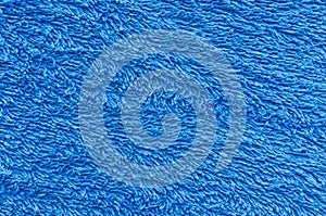 Blue towel texture