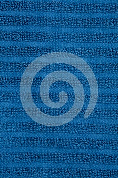 Blue towel texture